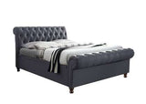 CASSO46CHA Double Side Ottoman Bed Charcoal
