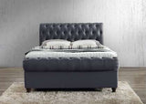 King Side Ottoman Bed Charcoal