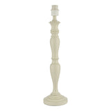 CAY4203 Table Lamp Cream Base Only