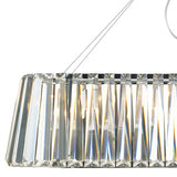 3 Light G9 Oval Linear Pendant Bar