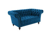 2 Seater Sofa Blue
