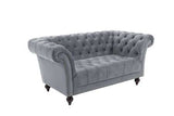 CHE2SGRY 2 Seater Sofa Grey