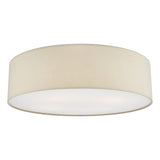 CIE5001 4 Light Flush Taupe With Diffuser 60Cm