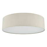 4 Light Flush Taupe With Diffuser 60Cm