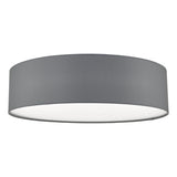 4 Light Flush Grey 60Cm