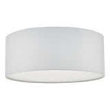 3 Light Flush Ivory 40Cm