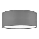 CIE5239 3 Light Flush Grey 40Cm