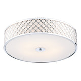 CIV5050 5 Light Flush Large Polished Chrome