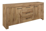 3 Drawer 2 Door Sideboard Oak