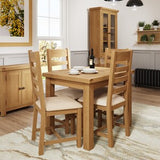1m Butterfly Extending Table with Metal Runner