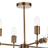 12 Light Pendant Old Gold