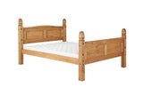 High End King Bed Pine