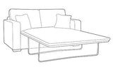 140cm Sofabed Deluxe