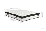 SS-46CLOU800 Cloud Double Mattress White