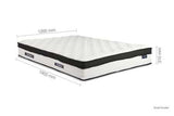 SS-4CLOU800 Cloud Small Double Mattress White