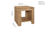 CMPLTOAK Lamp Table Oak