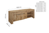 CMPTVOAK TV Unit Oak