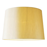 BAL1563 Gold Faux Silk Tapered Drum 38Cm