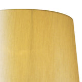 Gold Faux Silk Tapered Drum 38Cm