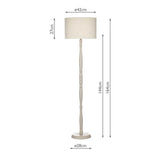 Floor Lamp Cream With Shade