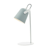 EFF4139 Table Lamp Soft Matt Grey And White