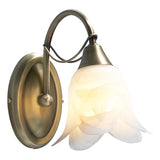 DOU0775 Wall Light Antique Brass Alabaster Glass1