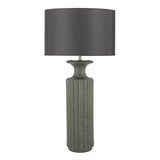 DUG4222 Table Lamp Black Volcanic Glaze Base Only