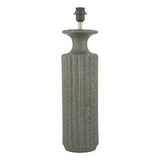 Table Lamp Black Volcanic Glaze Base Only