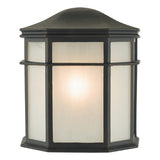 Product Photos DUL2122 Outdoor Wall Light Black Opal Acrylic Ip4