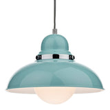 1 Light Pendant Blue