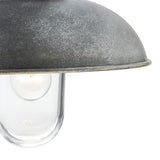Outdoor Wall Light Aged Iron Glass Ip44
