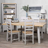 EA-18BET-G 1.8m Butterfly Extending Table