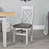 EA-CBCF-G Cross Back Chair Fabric Seat