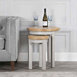 EA-RN2T-G Round Nest Of 2 Tables