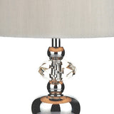 Touch Table Lamp Polished Chrome With Shade