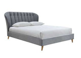 ELMB46GRV Double Bed Grey