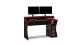ENZGCDBRDV2 Gaming Computer Desk Black & Red