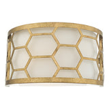 EPS0712 1 Light Wall Light Gold & Ivory