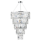 ESC0650 6 Light Round Crystal Pendant
