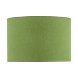 ETZ1224 Green Linen Drum Shade 30Cm