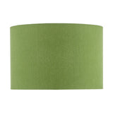 Green Linen Drum Shade 30Cm