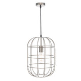 1 Light Pendant Satin Nickel