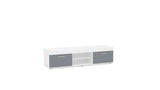 TV Unit White & Grey