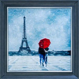 Eiffel Tower Snowy Pride - Men