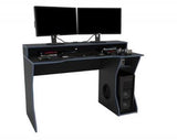 ENZGCDBBL Gaming Computer Desk Black & Blue
