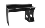 Gaming Computer Desk Black & Silver