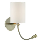 FET0775 Wall Light Led Antique Brass Base Only