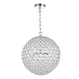 FIE0550 5 Light 35Cm Pendant Polished Chrome