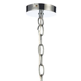 5 Light 35Cm Pendant Polished Chrome