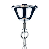 8 Light 50Cm Pendant Polished Chrome